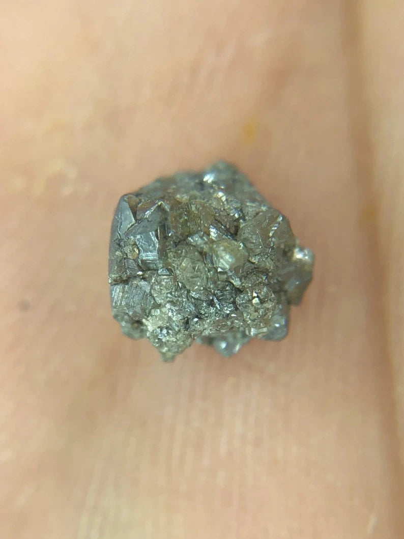 1.48Ct Natural Grey Earth Mined Diamond