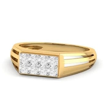 Moissanite Men Diamond Ring