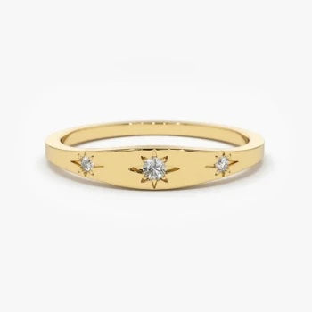 Classic Round Cut Dainty Ring