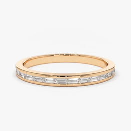 Baguette Cut Channel Set Ring