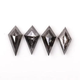 Kite Shape Salt & Pepper Loose Natural Diamond