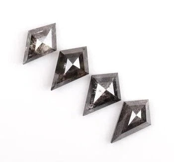 Kite Shape Salt & Pepper Loose Natural Diamond