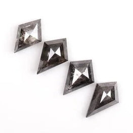 Kite Shape Salt & Pepper Loose Natural Diamond