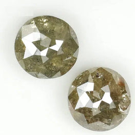 Round Cut Salt & Pepper Diamond