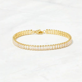 Baguette Cut Gorgeous Tennis Bracelet