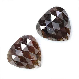 Pear Shape Salt & Pepper Natural Diamond