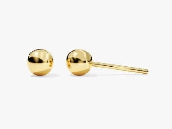 Classic Ball Stud Earrings