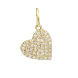 Heart Shape Diamond Pendant