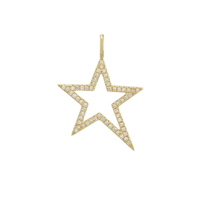 Star Shape Dainty Pendant