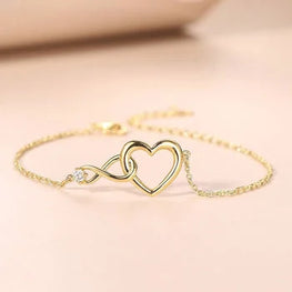 Heart Shape Charm Bracelet