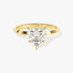 Heart Cut Solitaire Promise Ring