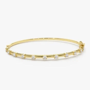 Classic Diamond Bangle Bracelet