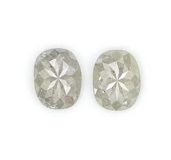 1.30 CT Oval Salt & Pepper Loose Natural Diamond