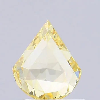 Intense Yellow Fancy Shape Cvd Diamond