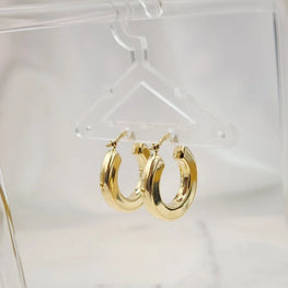 Elegant Simple Hoop Earrings