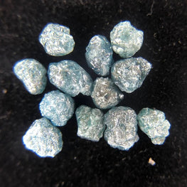 5Ct Blue Natural Rough Diamond