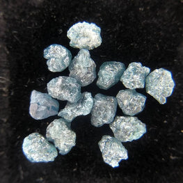 10Ct Conflict Free Blue Rough Diamond