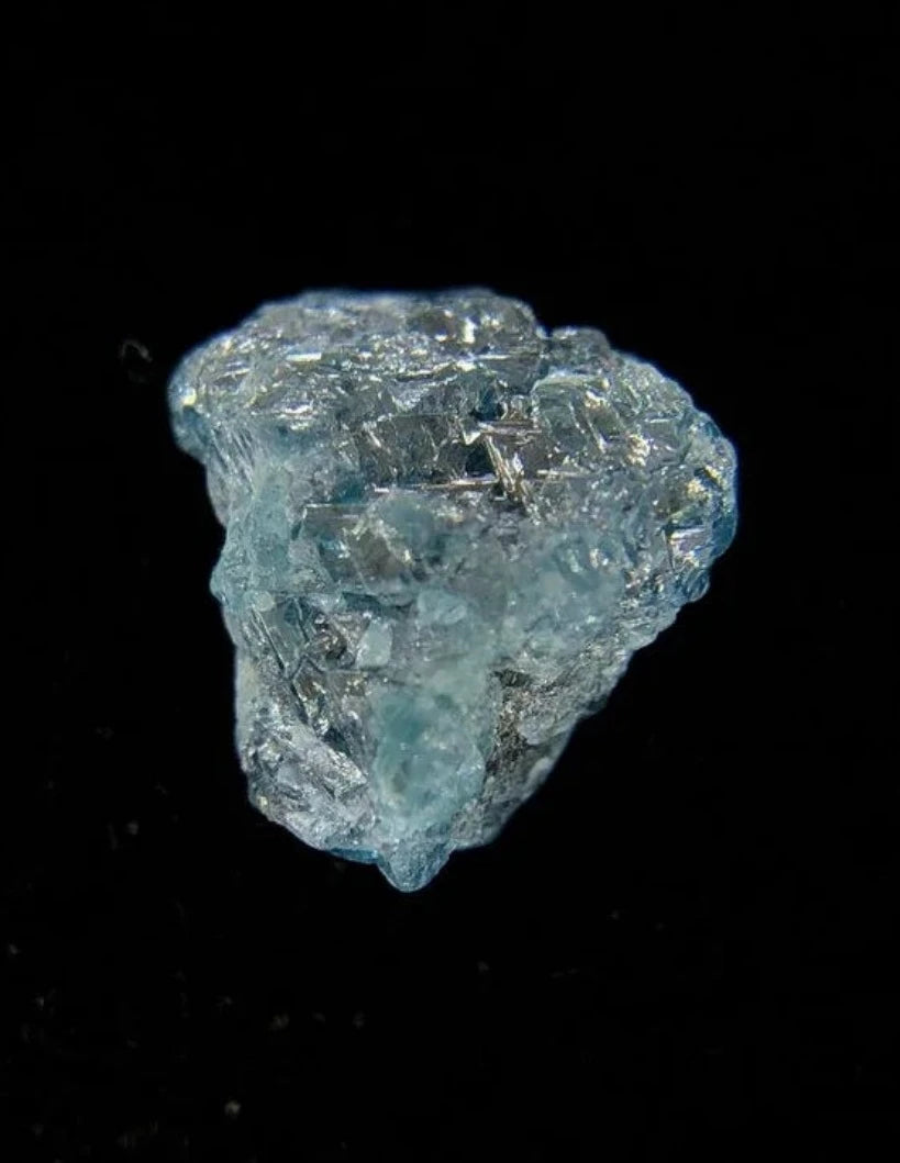 1.10Ct Blue Rough Earth MIned Diamond