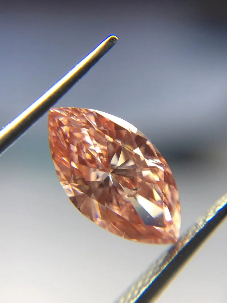 0.98Ct Fancy Color Lab Grown Marquise Diamond