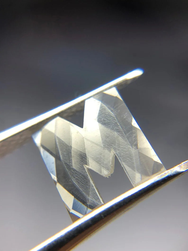 0.78Ct Initial Letter 'M' Lab Grown Diamond