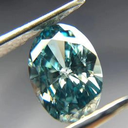 0.65Ct Fancy Blue Lab Grown Diamond