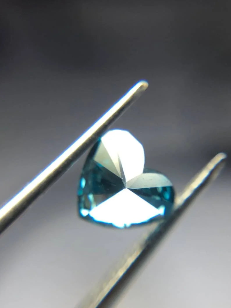 0.63Ct Heart Cut Lab Grown Diamond