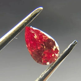 0.09Ct Pear Lab Grown Pink Diamond