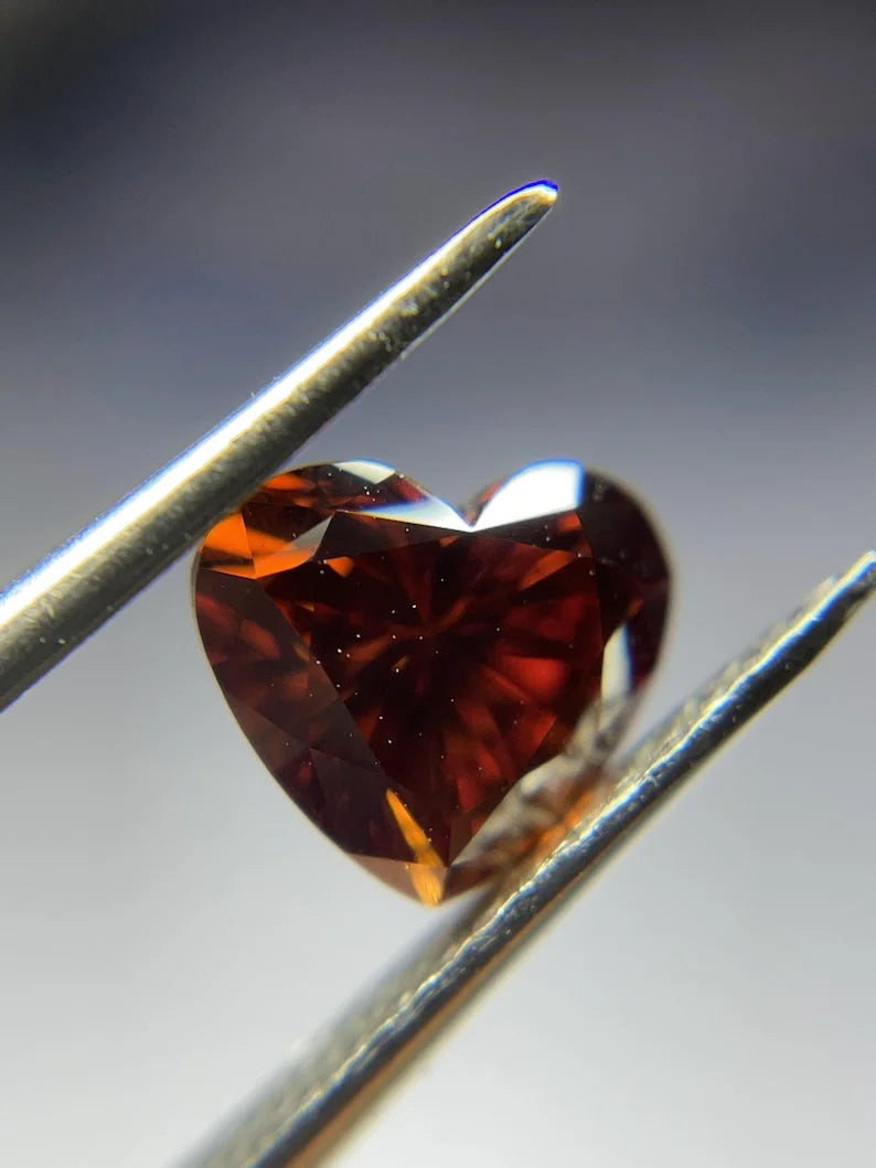 0.91Ct Heart Shape Lab Grown Loose Diamond