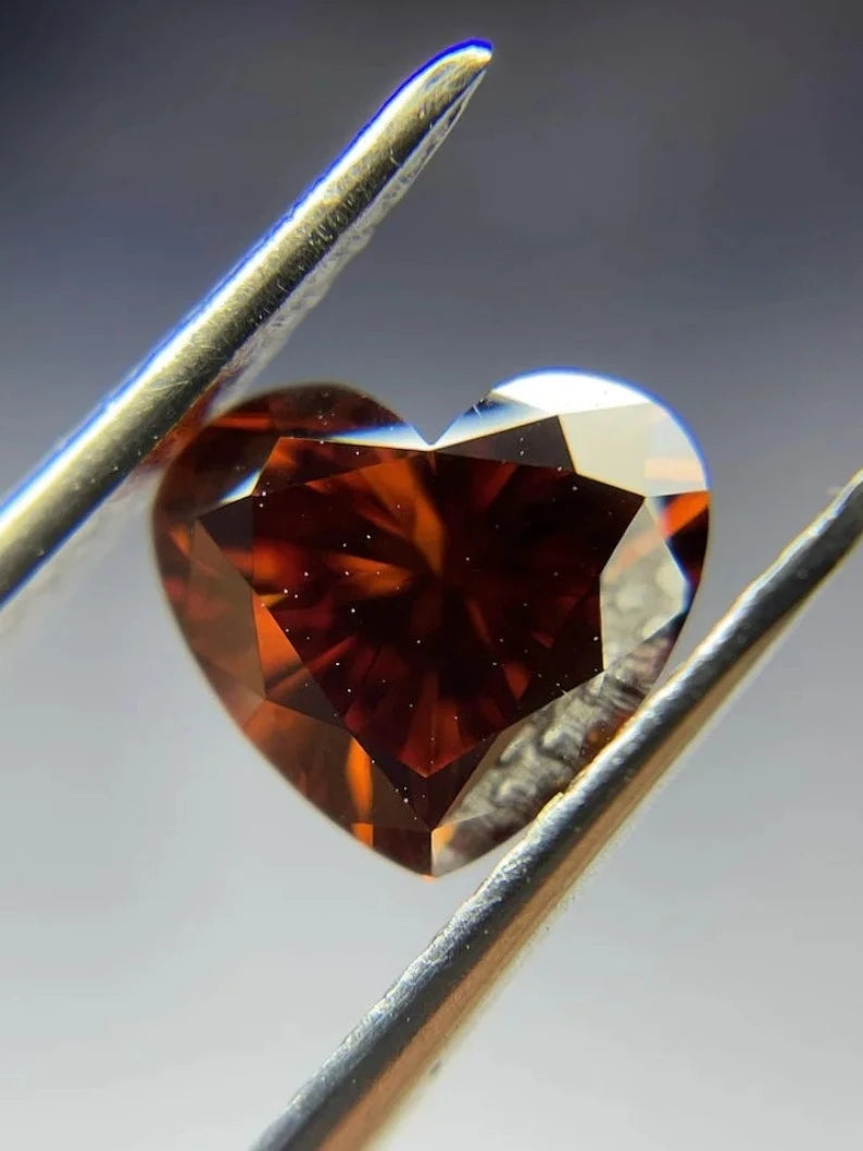 0.91Ct Heart Shape Lab Grown Loose Diamond