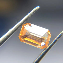 0.61Ct Orange Color Emerald Lab Grown Diamond