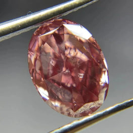 1Ct Fancy Pink Lab Created Diamond