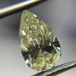 1Ct Pear Cut Lab Grown Fancy Diamond