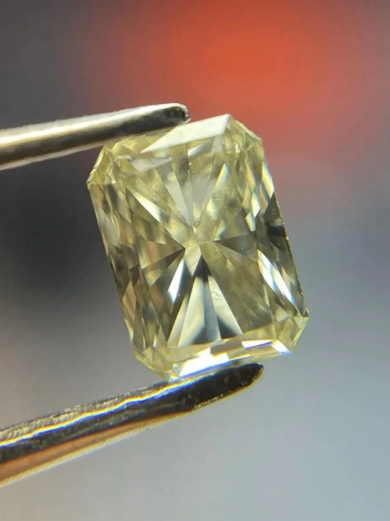 0.36Ct Radiant Cut Fancy Lab Grown Diamond