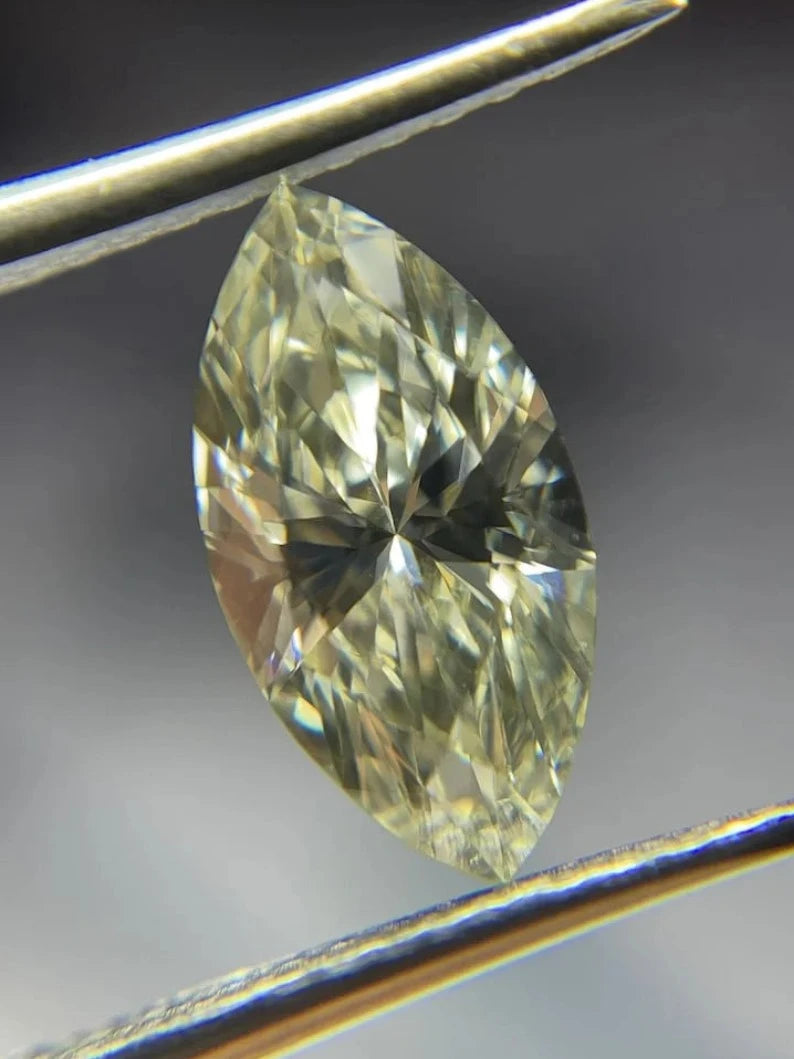 1Ct Fancy Lab Grown Marquise Cut Diamond