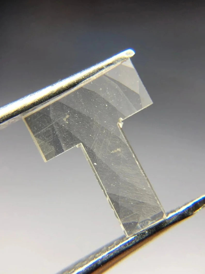 Initial Letter 'T' Lab Created Loose Diamond