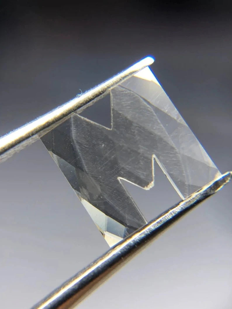 0.78Ct Initial Letter 'M' Lab Grown Diamond
