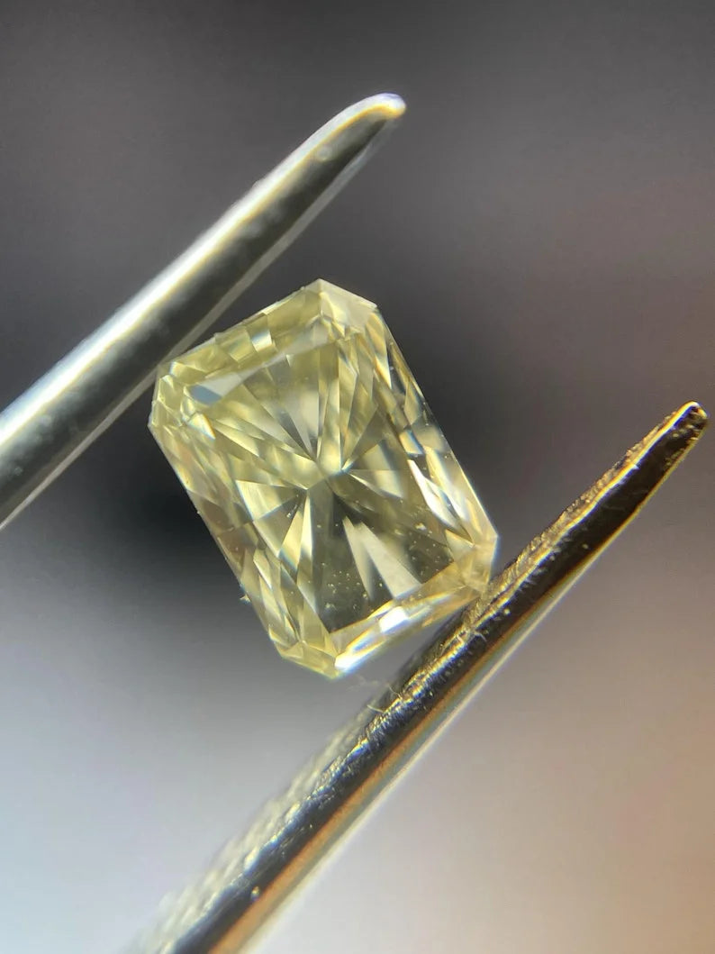 0.36Ct Radiant Cut Fancy Lab Grown Diamond