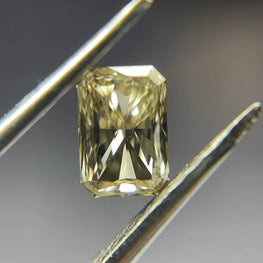 0.32Ct Fancy Yellow Radiant Lab Diamond